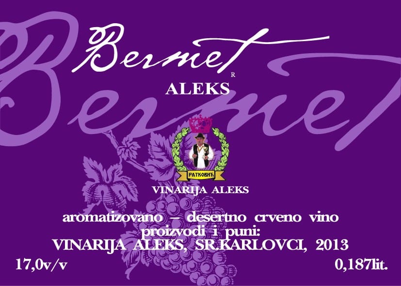 Baron Bermet Aleks — crveni, 0,187 l
